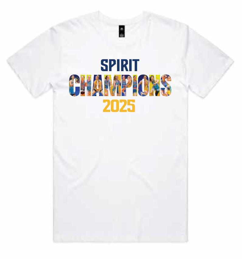 2025 CHAMPIONS TEE - White