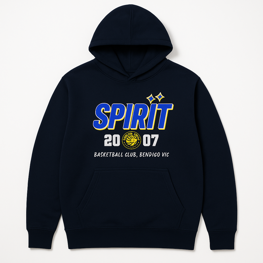 Bendigo Spirit Navy Hood